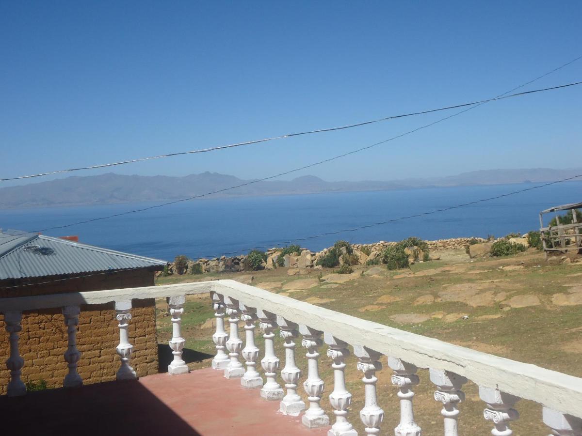 Hostal Del Sol Isla Del Sol Zewnętrze zdjęcie