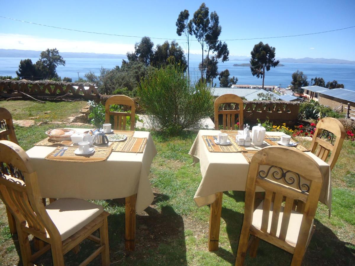 Hostal Del Sol Isla Del Sol Zewnętrze zdjęcie